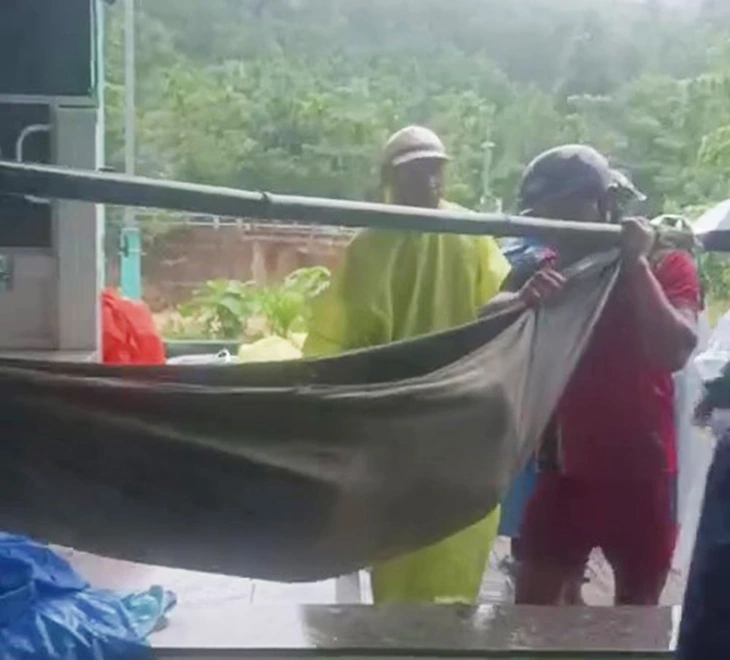 5 người ở miền núi Đà Nẵng bị thương vì sạt lở đất, cây ngã đè - Ảnh 1.