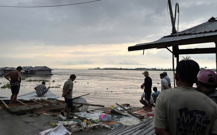 Cù lao Ông Hổ tiếp tục sạt lở nghiêm trọng, ‘nuốt’ cả con đường nông thôn - Ảnh 5.