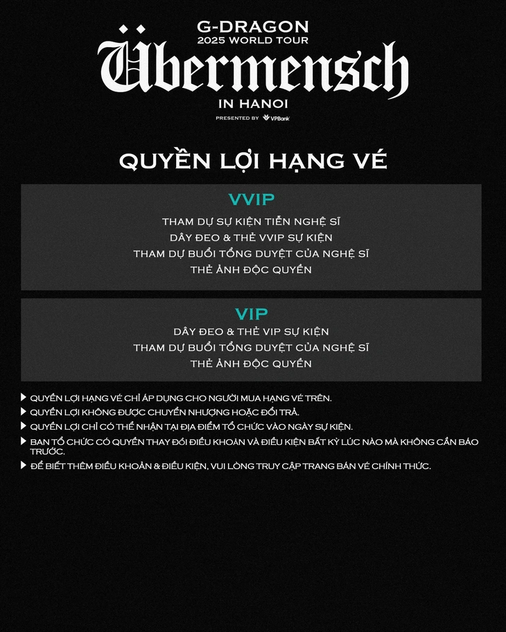 G-DRAGON WORLD TOUR [Übermensch]: Biểu tượng toàn cầu trở lại với chuyến lưu diễn được mong chờ nhất - Ảnh 4.