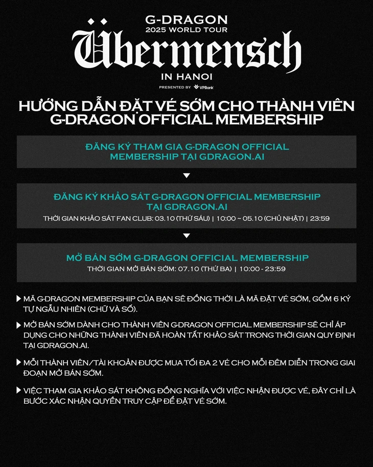 G-DRAGON WORLD TOUR [Übermensch]: Biểu tượng toàn cầu trở lại với chuyến lưu diễn được mong chờ nhất - Ảnh 5.