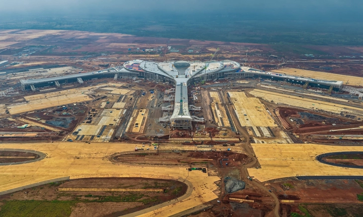 Bộ Xây dựng báo cáo Thủ tướng phương án khai thác sân bay Long Thành  - Ảnh 1.