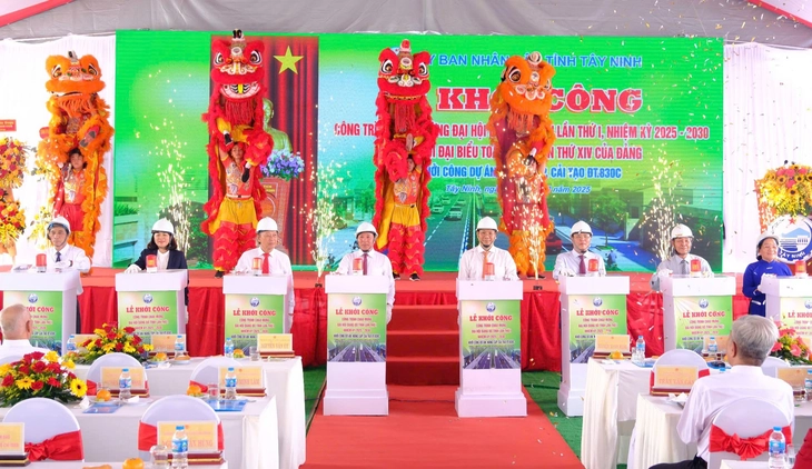 Tây Ninh mở rộng đường ĐT.830 nối với đường Nguyễn Hữu Trí, thông tuyến chính TP.HCM - miền Tây - Ảnh 1.