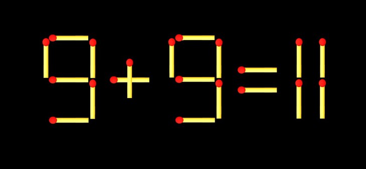 Thử tài IQ: Di chuyển một que diêm để 9+43=18 thành phép tính đúng - Ảnh 3.