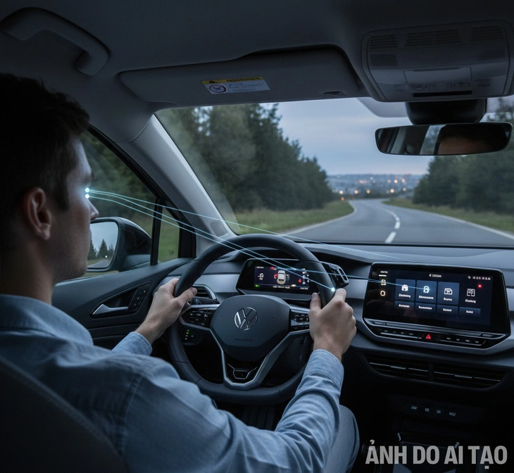 Xe Volkswagen sắp có thể điều khiển bằng mắt? - Ảnh 2.