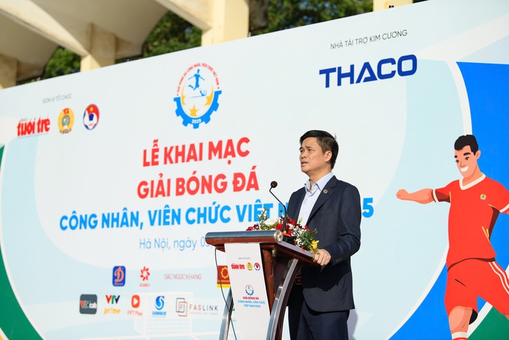 Giải bóng đá công nhân, viên chức Việt Nam 2025: Sân chơi gắn kết, truyền cảm hứng - Ảnh 1.