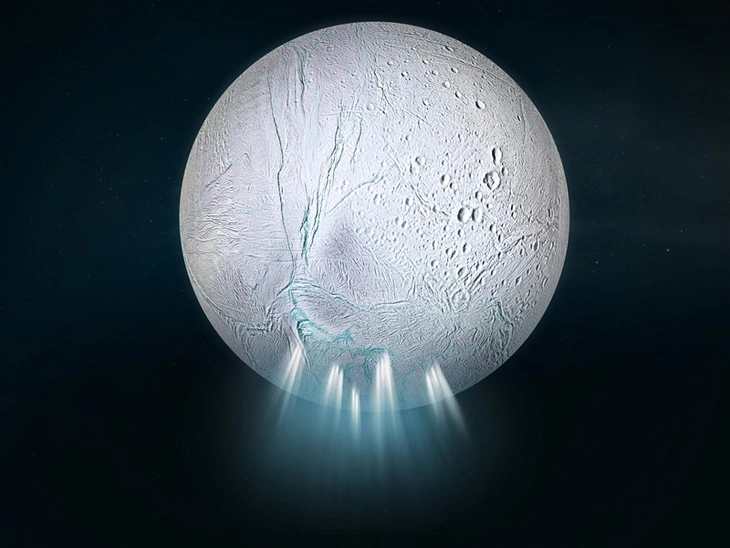 NASA tìm thấy thành phần nuôi dưỡng sự sống dưới lớp băng mặt trăng sao Thổ - Ảnh 1.
