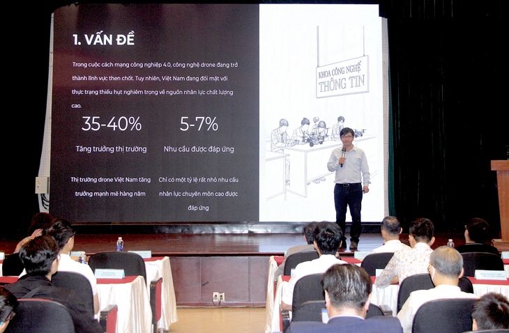 Thiếu hụt nghiêm trọng nhân lực trình độ trong lĩnh vực công nghệ drone - Ảnh 1.