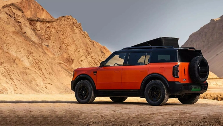 Nhà di động từ SUV địa hình ngang cỡ Land Cruiser: Bản điện chạy Hà Nội - Huế mới cần sạc - Ảnh 2.