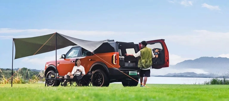 Nhà di động từ SUV địa hình ngang cỡ Land Cruiser: Bản điện chạy Hà Nội - Huế mới cần sạc - Ảnh 10.