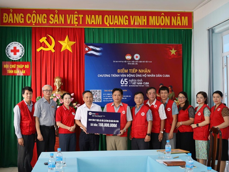 PC Đắk Lắk chung tay ủng hộ nhân dân Cuba - Ảnh 1.