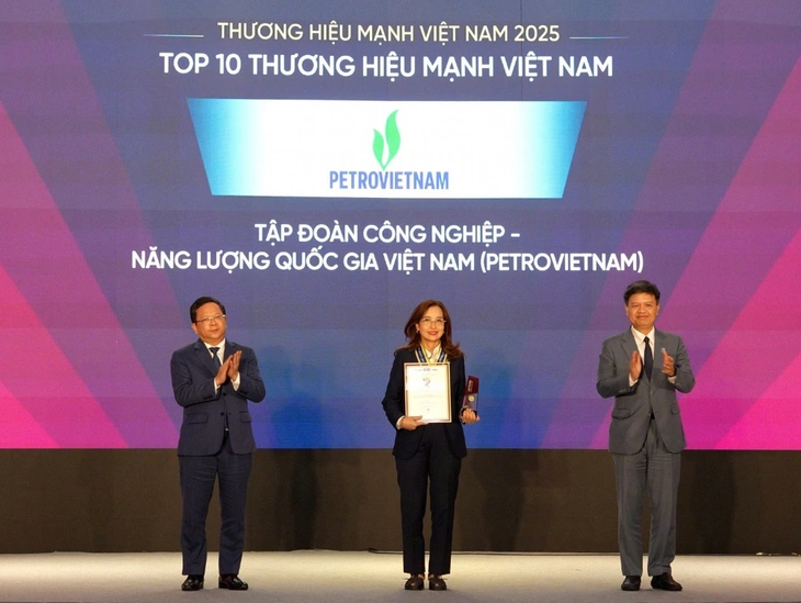 Petrovietnam dẫn đầu Top 10 Thương hiệu mạnh Việt Nam - Ảnh 1.