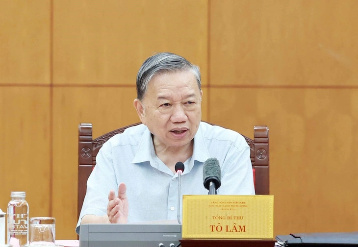 Tổng Bí thư Tô Lâm: Không thể nói cán bộ cấp xã thiếu trình độ chuyên môn - Ảnh 1.