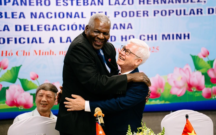 Ngành điện TP.HCM trao ủng hộ nhân dân Cuba - Ảnh 2.