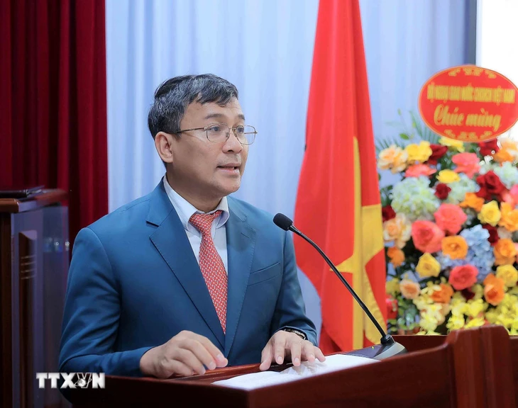 Ông Đỗ Văn Chiến dự chiêu đãi kỷ niệm ngày thành lập Đảng Lao động Triều Tiên - Ảnh 3.