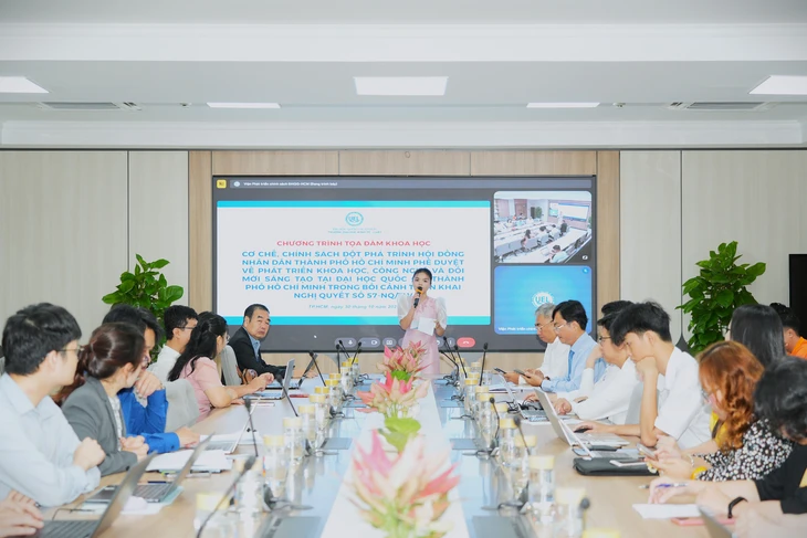 Kiến nghị cơ chế sandbox và quỹ phát triển riêng cho khu đô thị Đại học Quốc gia TP.HCM - Ảnh 1.