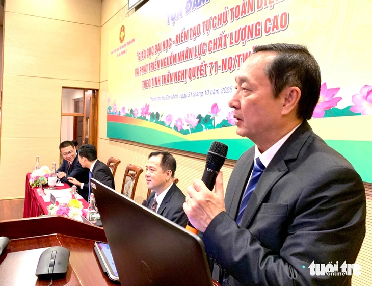 Để đại học khỏe, từng khoa phải khỏe, từng người phải được đầu tư tốt- Ảnh 4. Để đại học khỏe, từng khoa phải khỏe, từng người phải được đầu tư tốt- Ảnh 4.