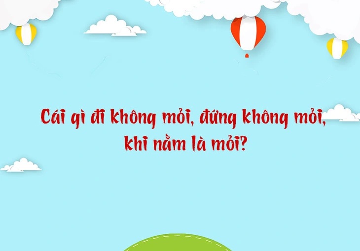 câu đố - Ảnh 1.