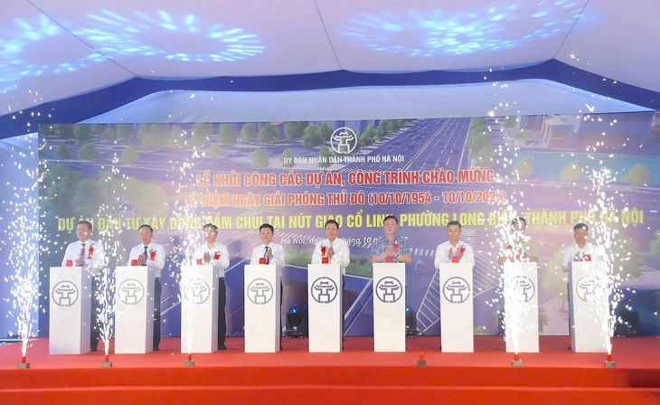 Hà Nội khởi công hầm chui Cổ Linh, kỳ vọng giảm ùn tắc ở cửa ngõ phía đông - Ảnh 1.