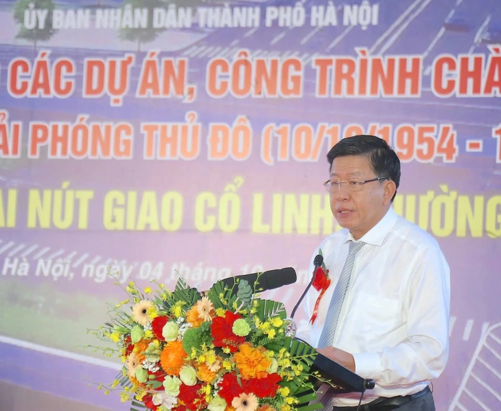 Hà Nội khởi công hầm chui Cổ Linh, kỳ vọng giảm ùn tắc ở cửa ngõ phía đông - Ảnh 2.