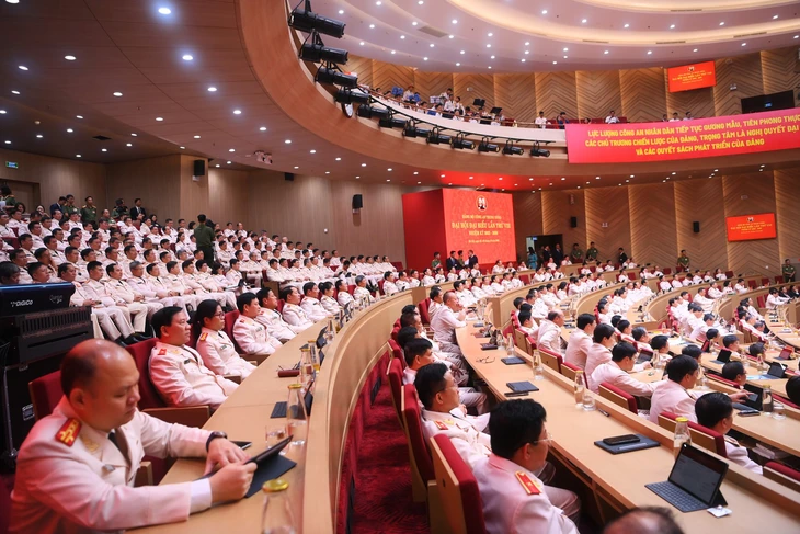 Tổng Bí thư Tô Lâm dự Đại hội đại biểu Đảng bộ Công an Trung ương lần thứ VIII - Ảnh 5.