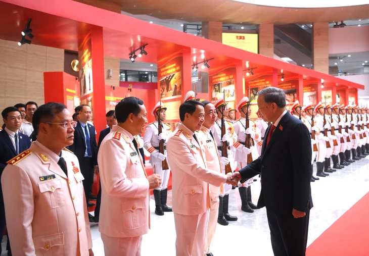 Tổng Bí thư Tô Lâm dự Đại hội đại biểu Đảng bộ Công an Trung ương lần thứ VIII - Ảnh 3.