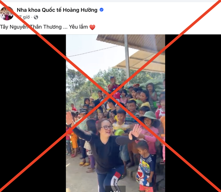 Bị khởi tố, bắt tạm giam, bà Hoàng Hường vẫn đang làm từ thiện trên Facebook? - Ảnh 2.
