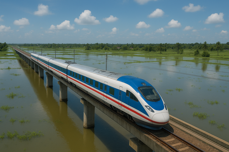 Phấn đấu khởi công đường sắt TP.HCM - Cần Thơ vào năm 2027 - Ảnh 1.