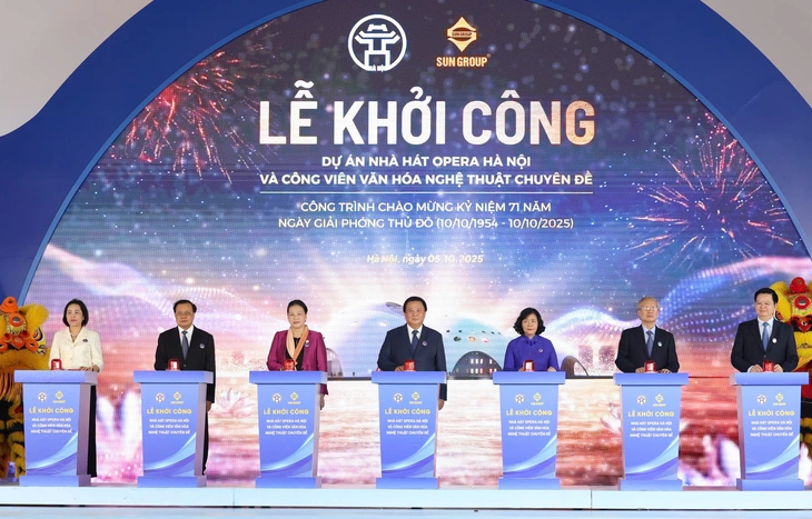 Hà Nội khởi công nhà hát opera bên hồ Tây - Ảnh 1.