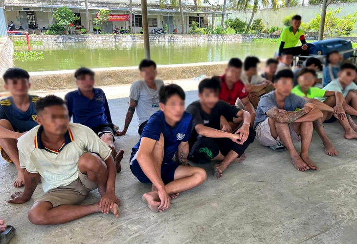 Đã bắt được 252/314 học viên cai nghiện bỏ trốn khỏi Cơ sở cai nghiện Kiên Hảo - Ảnh 1.