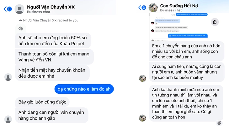 Bẫy 'cầm hộ' vàng qua biên giới - Ảnh 2. vàng - Ảnh 2.