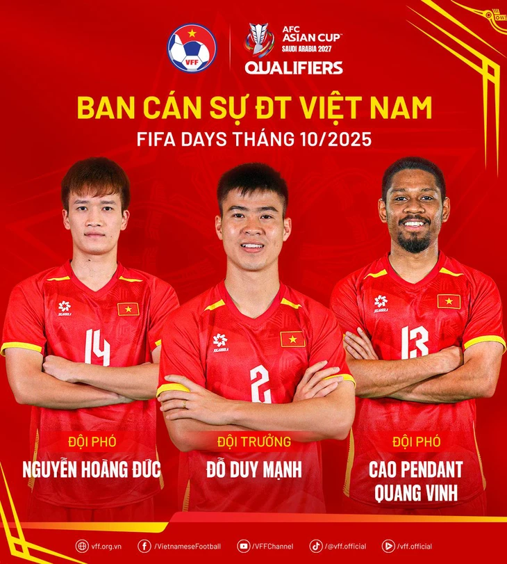 tuyển Việt Nam - Ảnh 1.