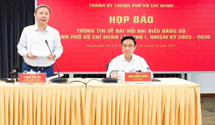 550 đại biểu sẽ tham dự Đại hội Đảng bộ TP.HCM, khai mạc ngày 14-10 - Ảnh 1.
