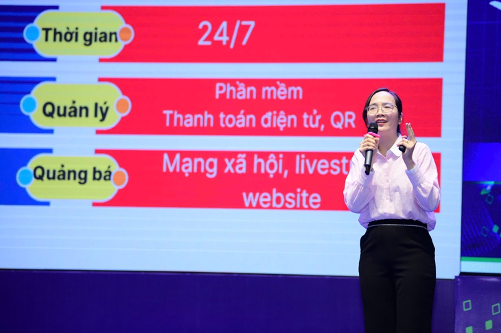 Tiểu thương hào hứng học chuyển đổi số qua sân chơi 'Lên số - Lên đời' - Ảnh 4.