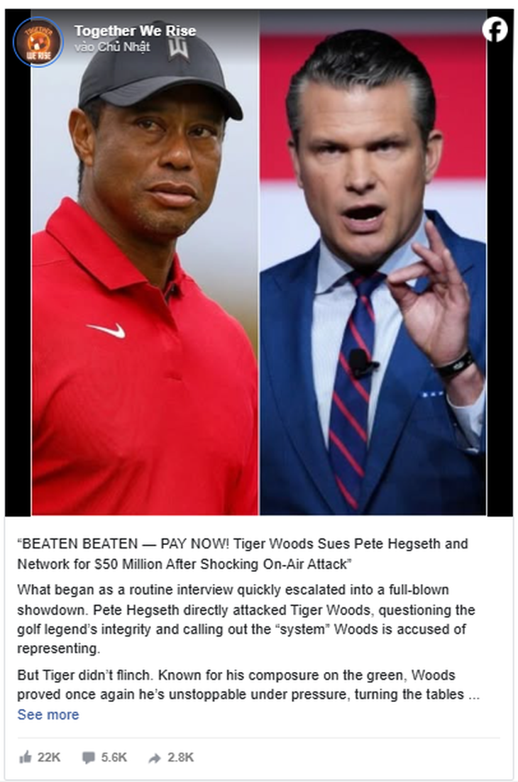 Tiger Woods - Ảnh 2.