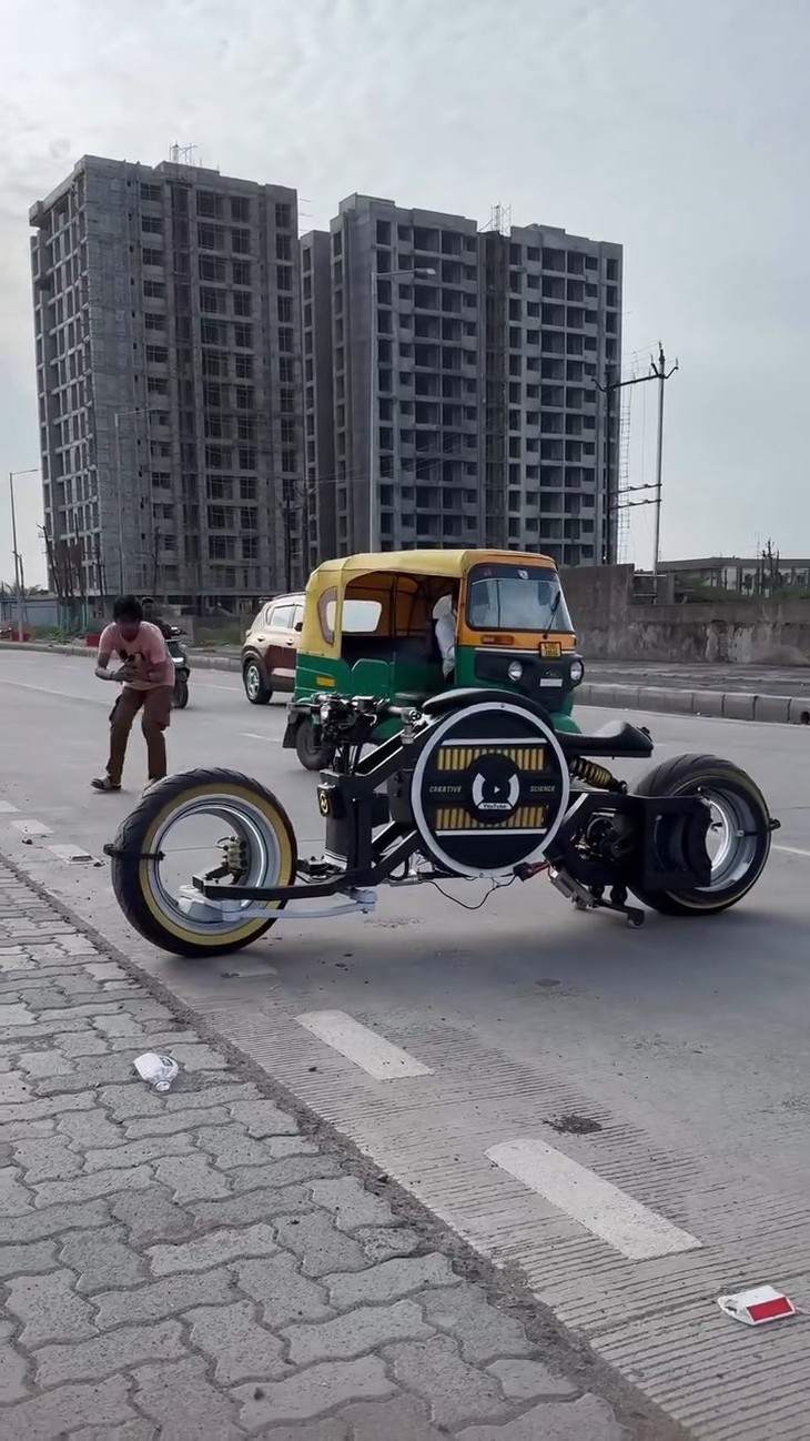 Sinh viên chế xe máy điện không người lái độc đáo, chạy 220km/sạc, chi phí rẻ hơn Honda SH Mode - Ảnh 9.