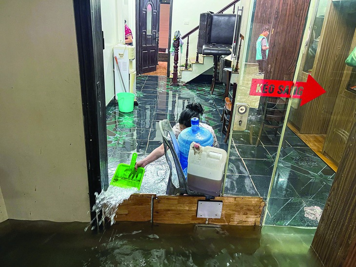 Hà nội ngập - Ảnh 8.
