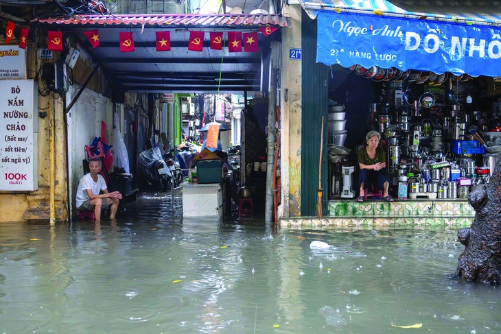 Hà nội ngập - Ảnh 9.