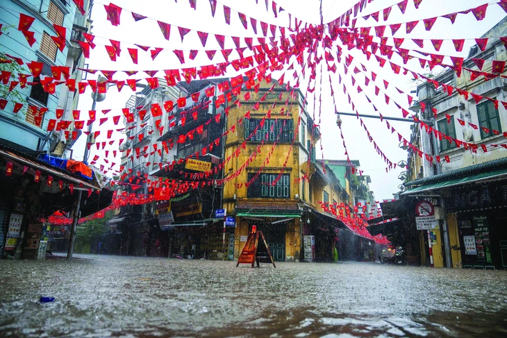 Hà nội ngập - Ảnh 5.