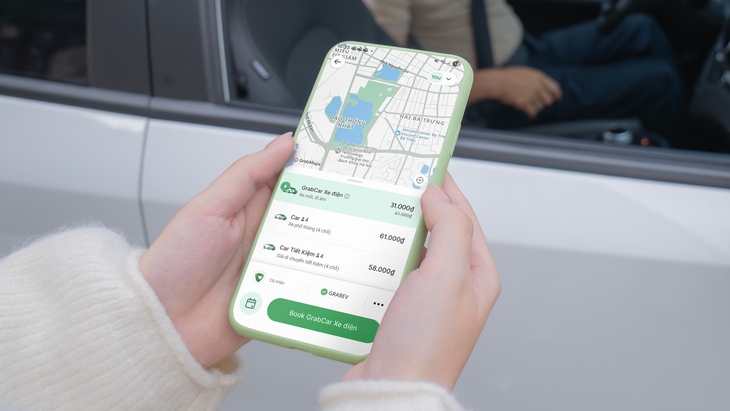 Grab thử nghiệm dịch vụ GrabCar Xe Điện - Ảnh 2.