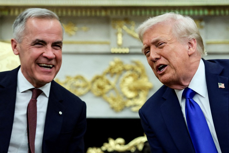 Thủ tướng Canada xin lỗi ông Trump vì quảng cáo phản đối thuế quan - Ảnh 1. Canada - Ảnh 1.