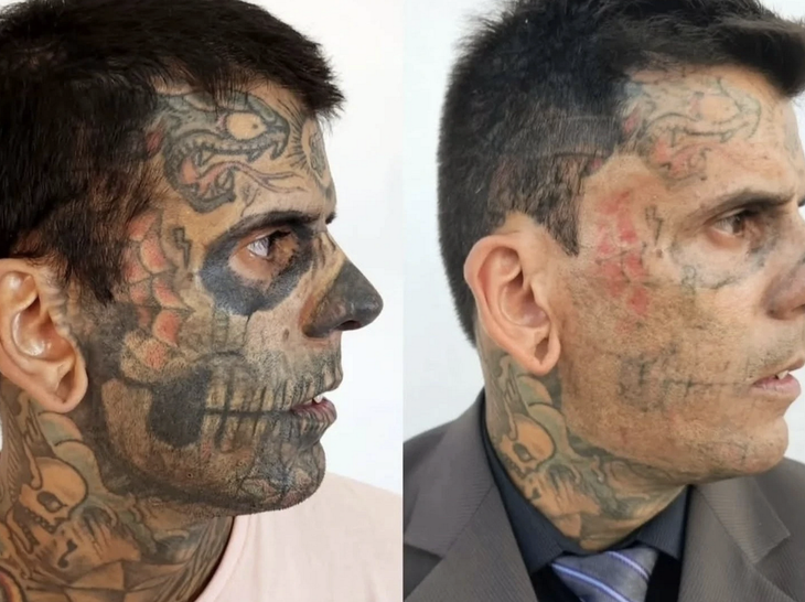 Từ cơ thể kín hình xăm đến hành trình tìm lại khuôn mặt thật của mình - Ảnh 3.
