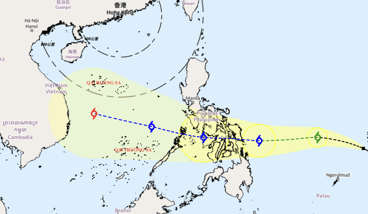 bão Kalmaegi - Ảnh 1.