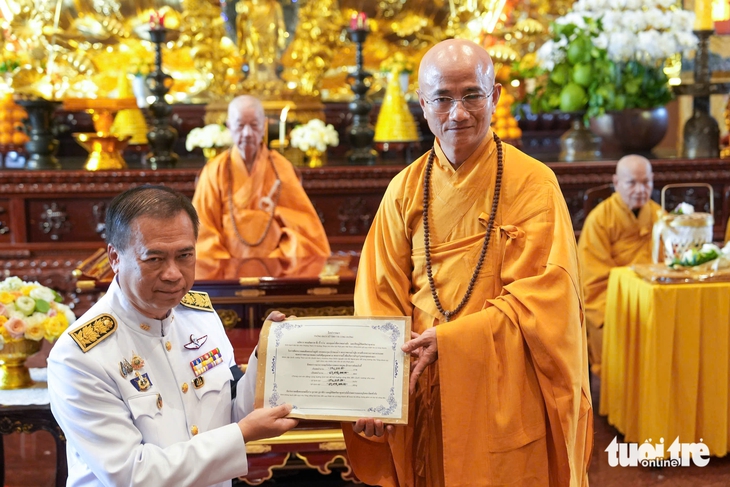 Thái Lan 18 lần tổ chức Lễ dâng y Kathina Hoàng gia tại Việt Nam - Ảnh 12. lễ dâng y Kathina - Ảnh 12.