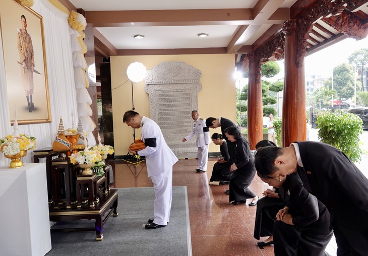 lễ dâng y Kathina - Ảnh 7.