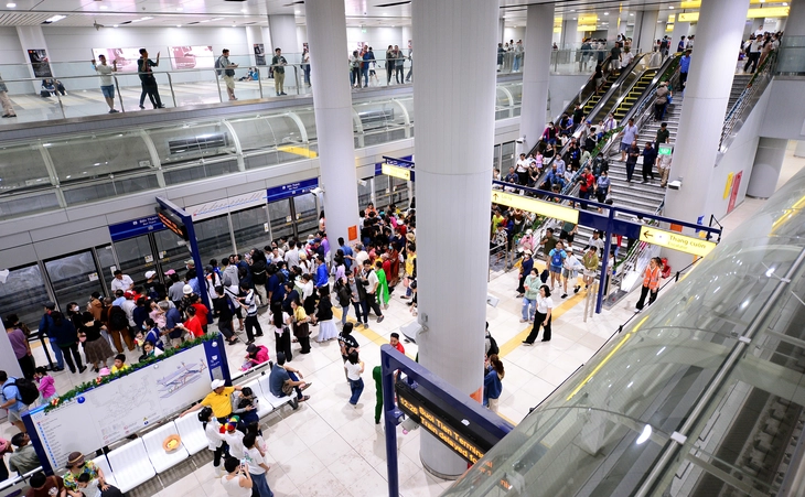 Bến Thành - trung tâm không gian ngầm - Ảnh 1. Bến Thành - Ảnh 1.