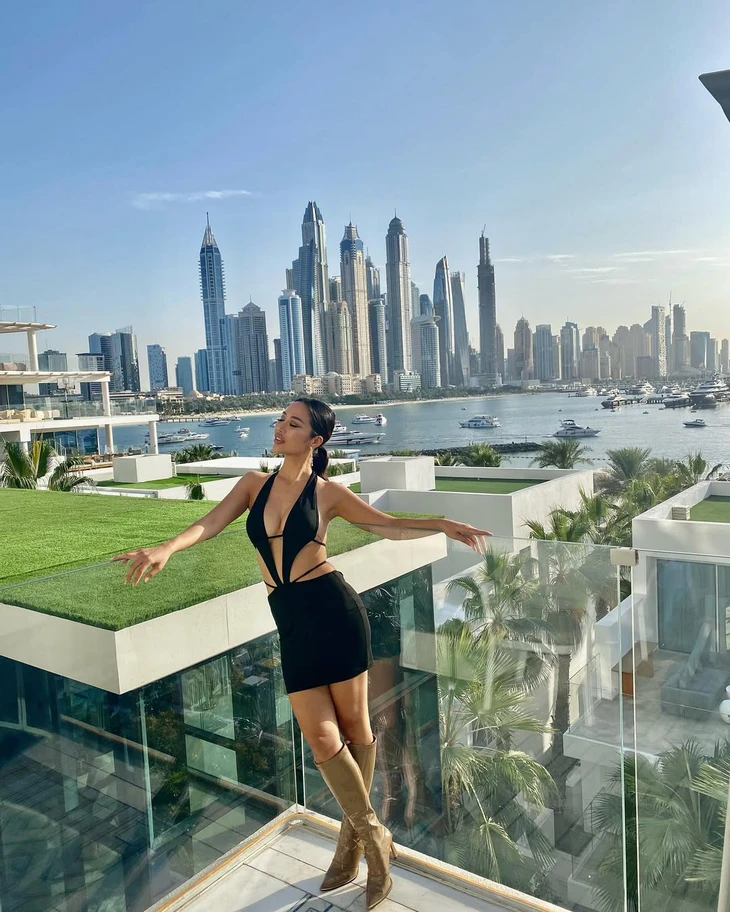 Nữ người mẫu gốc Việt bất ngờ trở thành 'Miss Universe UAE 2025' - Ảnh 4.