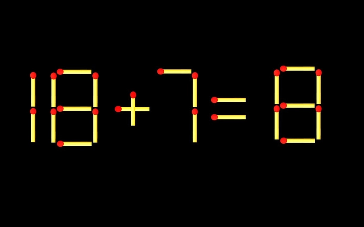 Thử tài IQ: Di chuyển một que diêm để 15-16=9 thành phép tính đúng - Ảnh 7.
