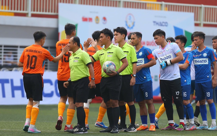 Xác định 4 đội vào bán kết Giải bóng đá công nhân, viên chức Việt Nam 2025 - Ảnh 4.