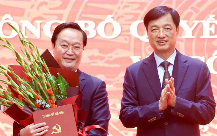 Tân Phó bí thư Hà Nội Nguyễn Đức Trung: Sẽ sâu sát cơ sở, tôn trọng nhân dân - Ảnh 4.