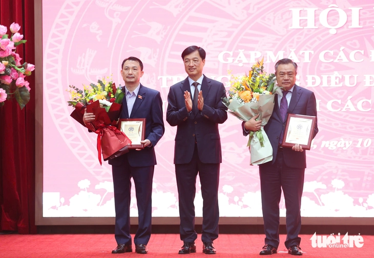 Ông Trần Sỹ Thanh: Sẽ luôn hướng về Hà Nội, đóng góp trí tuệ để chung tay phát triển thủ đô - Ảnh 1.